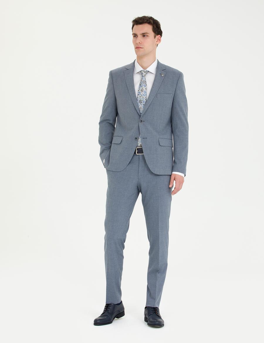 Lacivert Ex. Slim Fit Takım Elbise