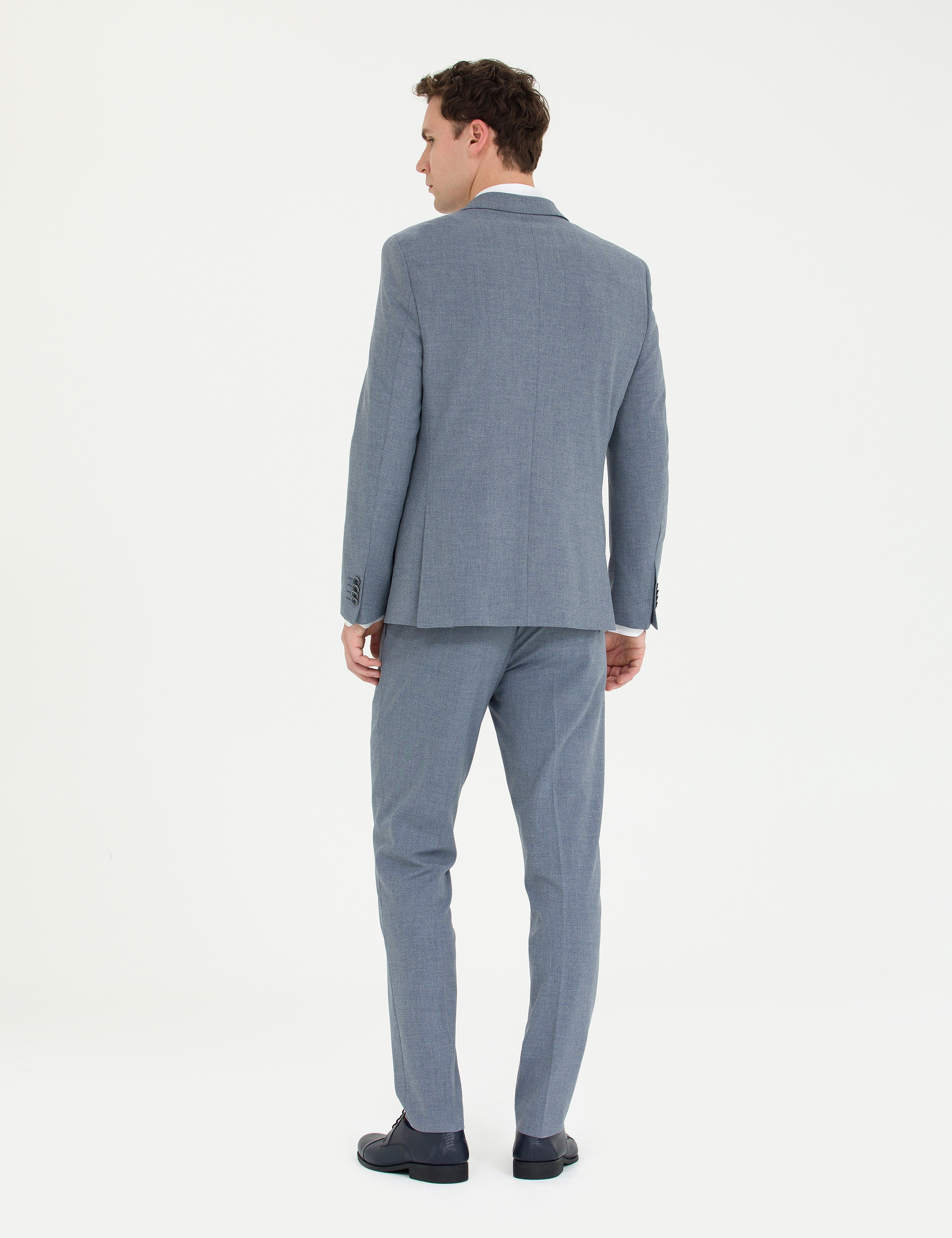 Lacivert Ex. Slim Fit Takım Elbise - Image 5