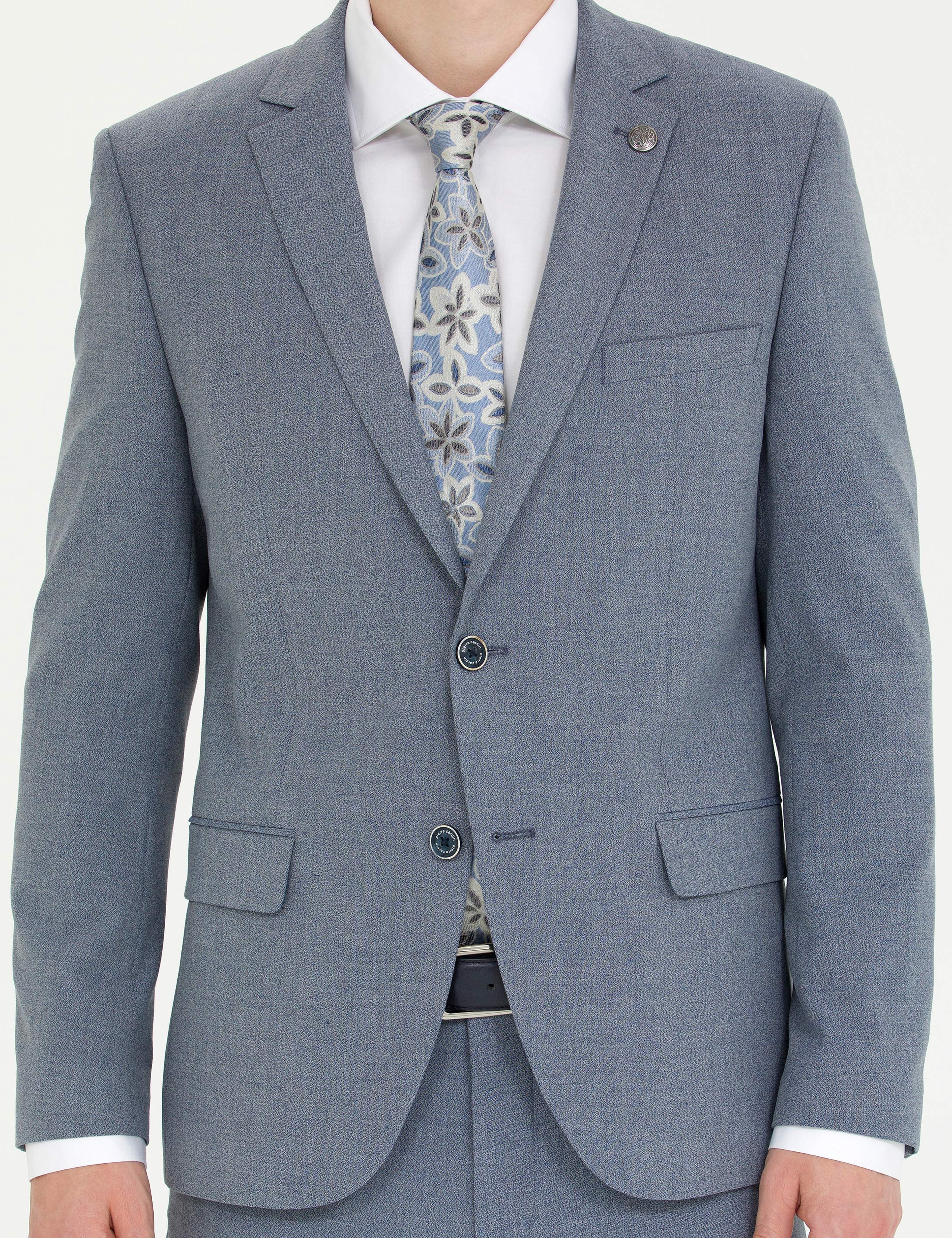 Lacivert Ex. Slim Fit Takım Elbise