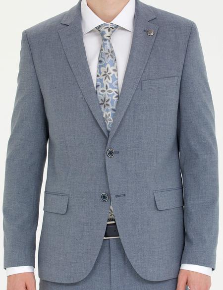 Lacivert Ex. Slim Fit Takım Elbise - 50274412047