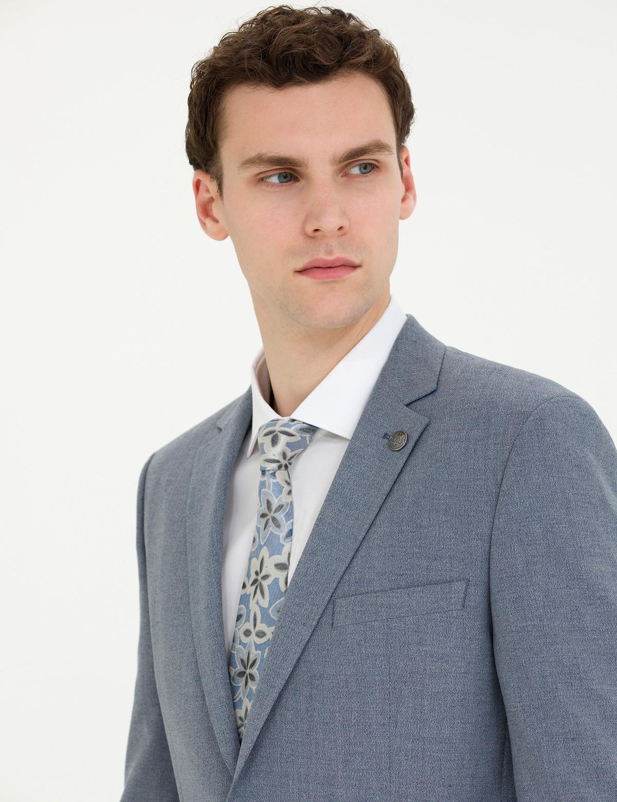 Lacivert Ex. Slim Fit Takım Elbise - 50274412047