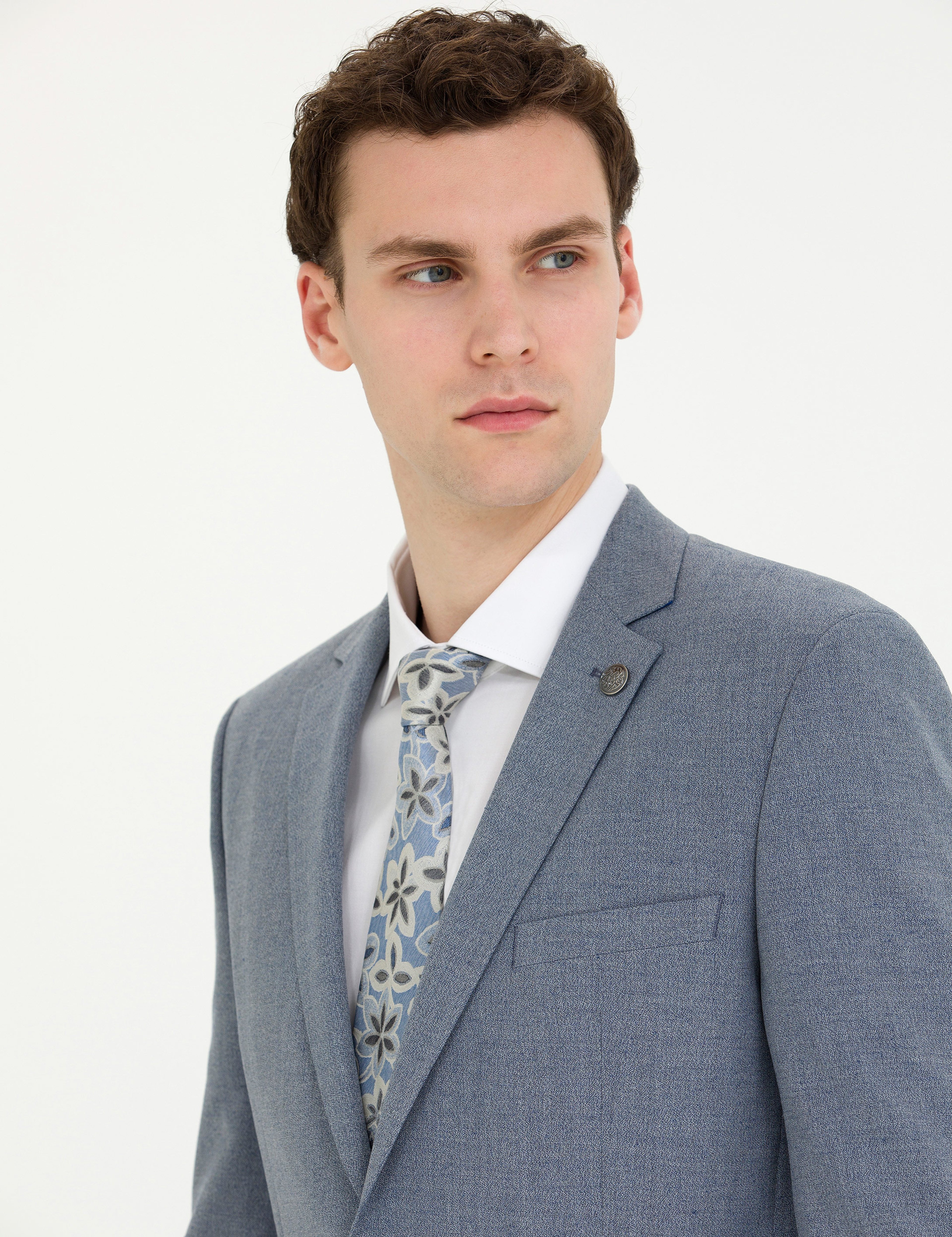 Lacivert Ex. Slim Fit Takım Elbise - Image 2