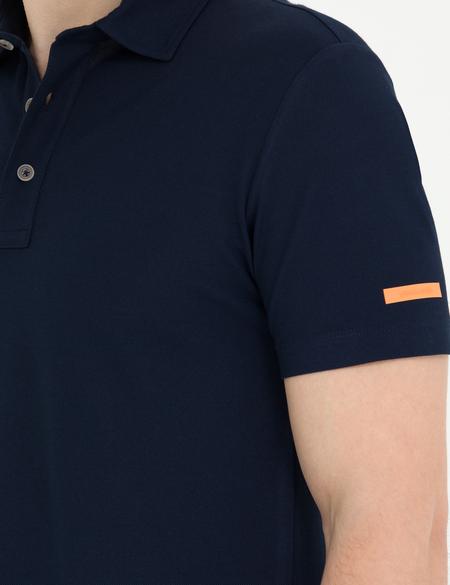 Lacivert Slim Fit Polo Yaka Tişört - 50270242016