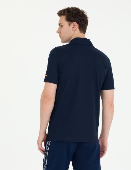 Lacivert Slim Fit Polo Yaka Tişört - 50270242016