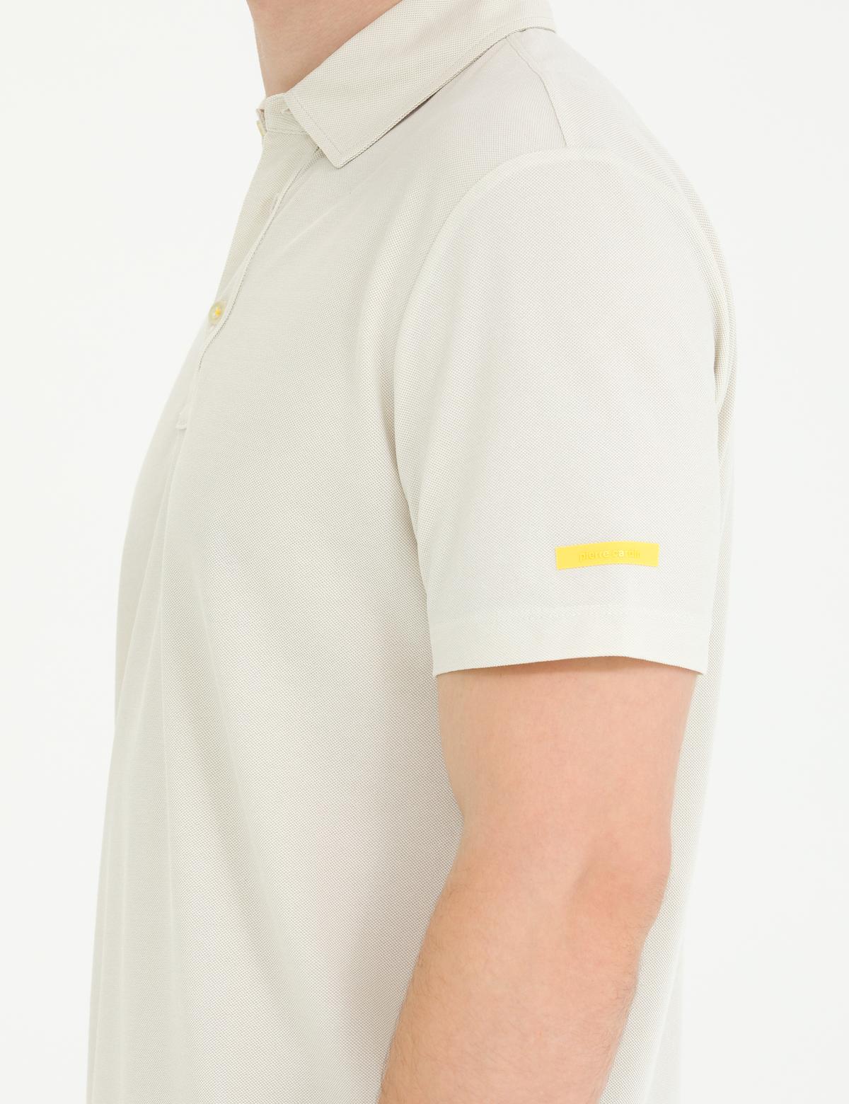 Gri Slim Fit Polo Yaka Tişört - 50270242020