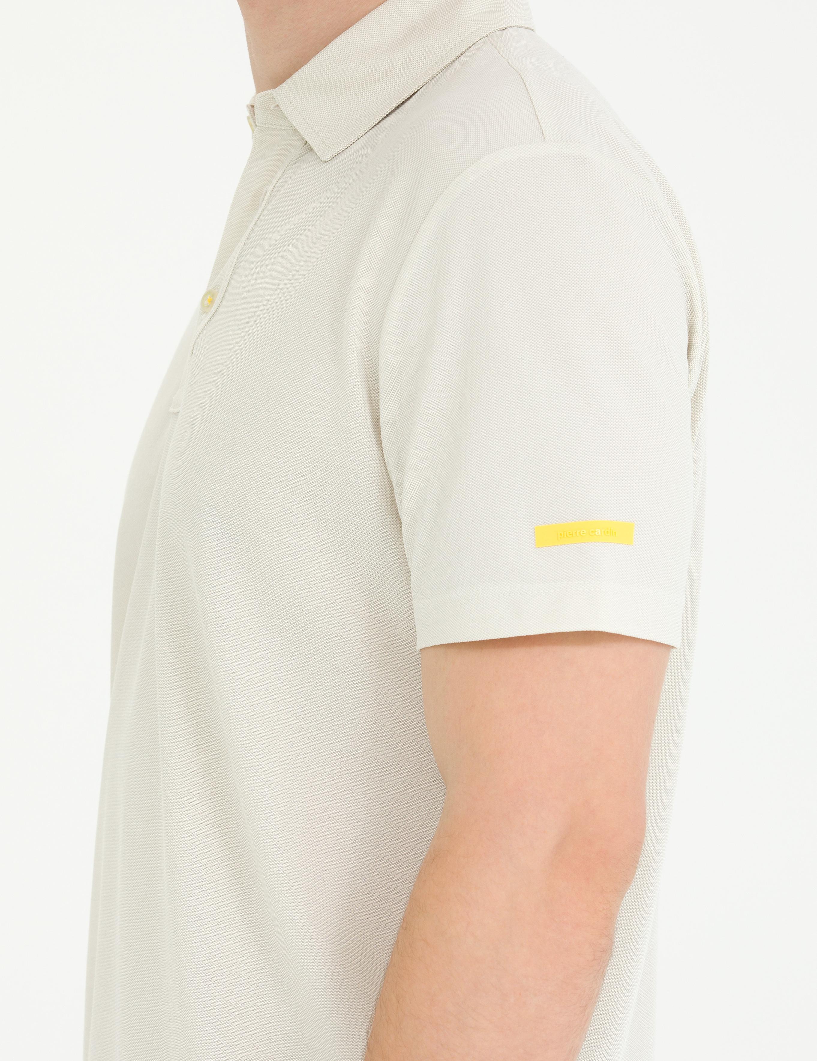 Gri Slim Fit Polo Yaka Tişört