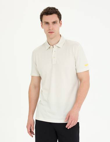 Gri Slim Fit Polo Yaka Tişört