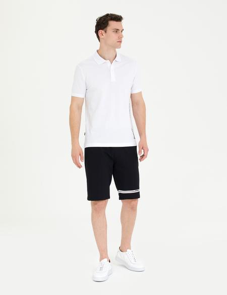 Beyaz Slim Fit Polo Yaka Tişört - 50273571001