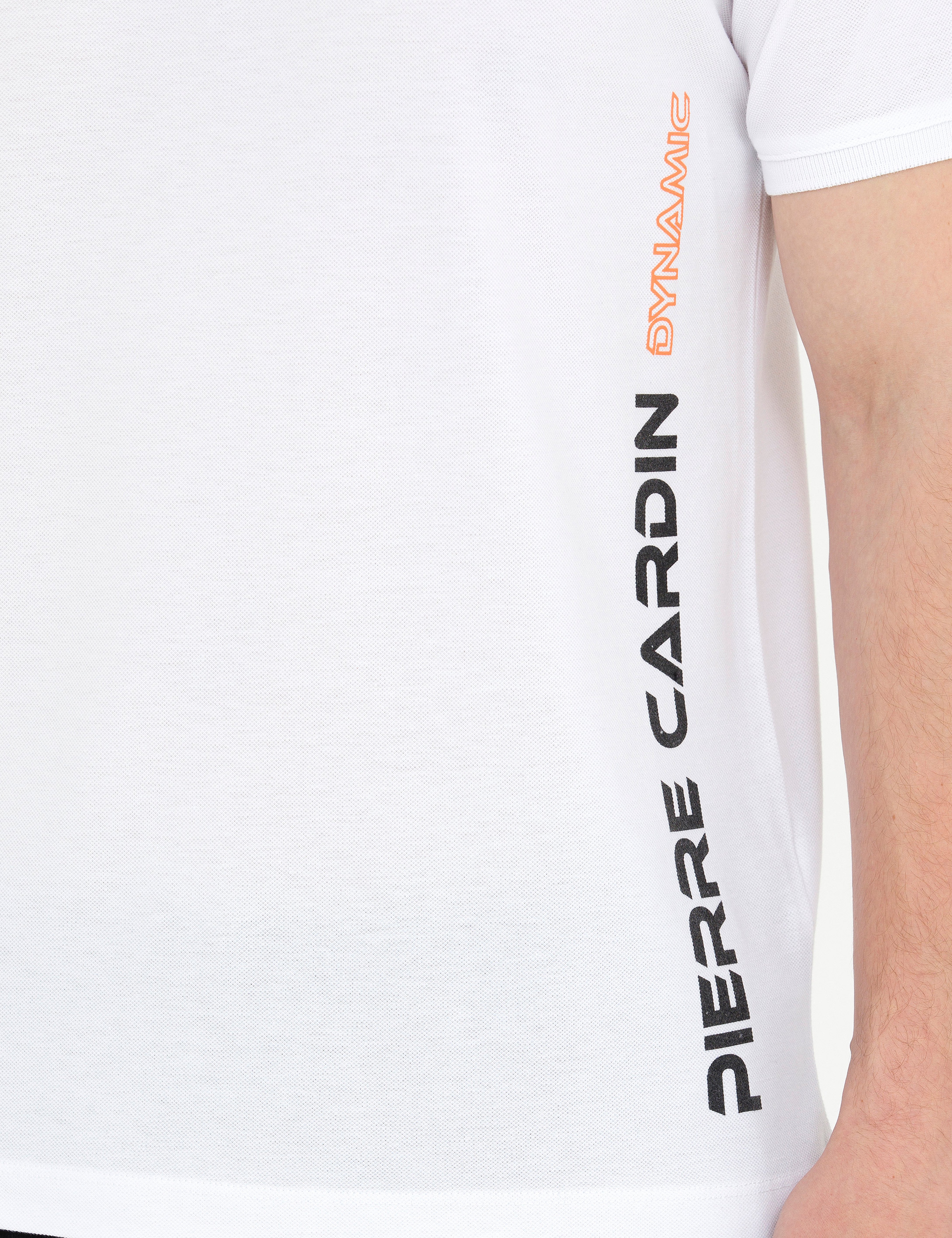 Beyaz Slim Fit Polo Yaka Tişört