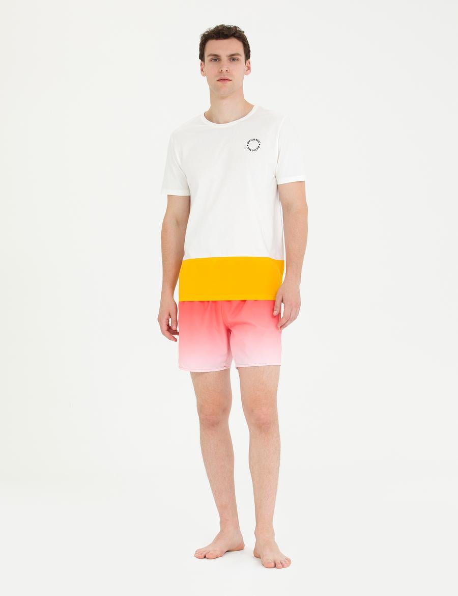 Nar Çiçeği Deniz Şortu