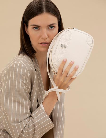 Ekru Çapraz Çanta - 50279130006