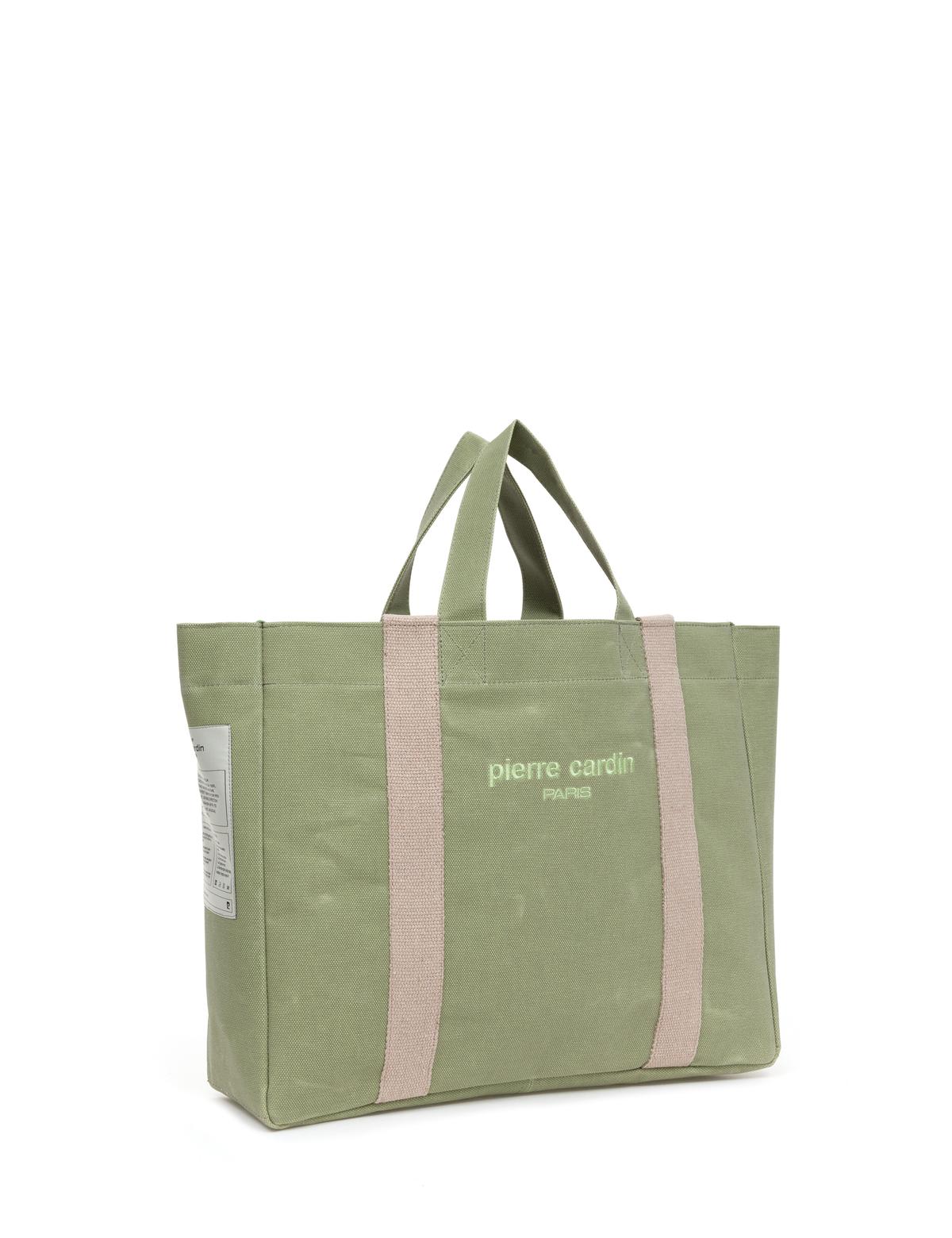 Yeşil Kanvas Kol Çantası - 50282218002