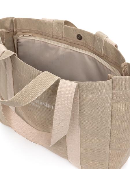 Bej Kanvas Kol Çantası - 50282218003