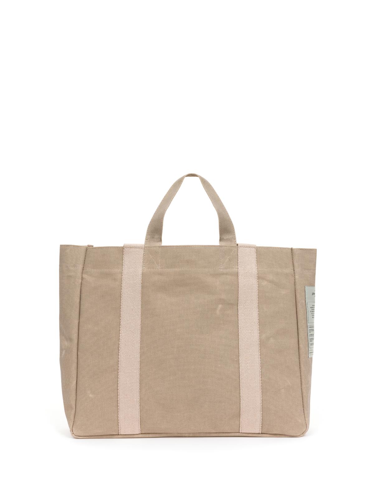 Bej Kanvas Kol Çantası - 50282218003