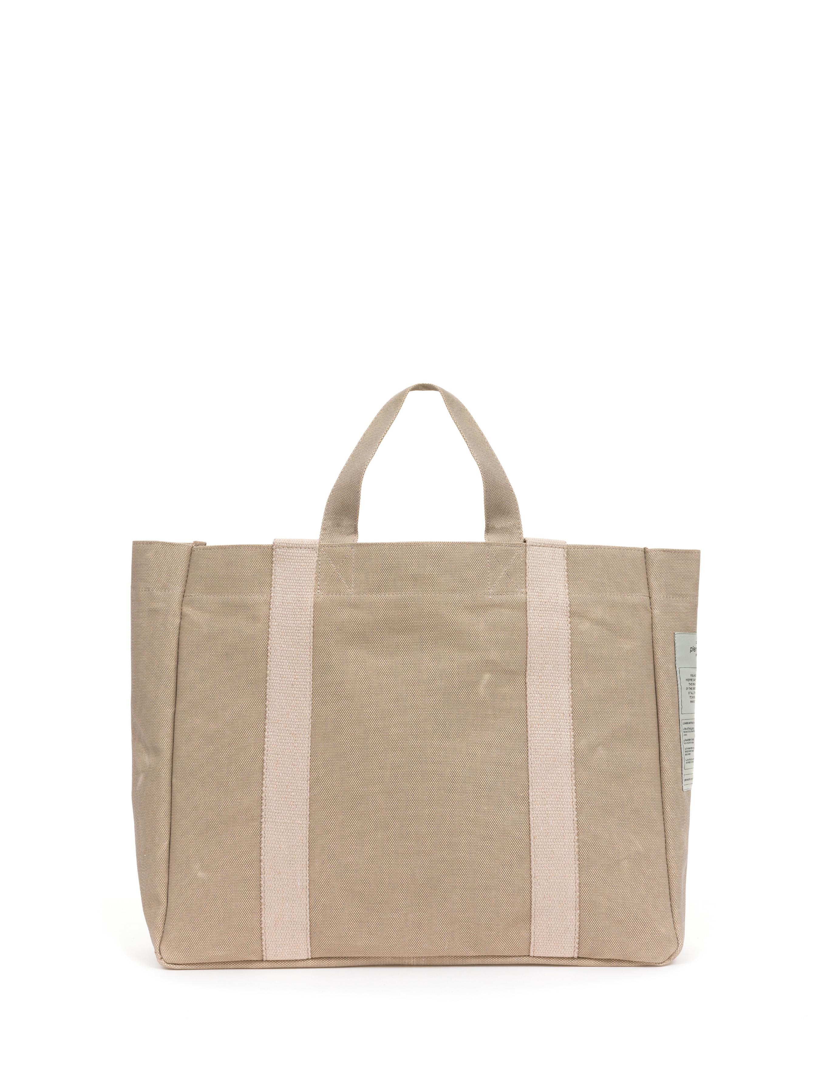 Bej Kanvas Kol Çantası