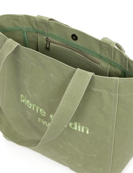 Yeşil Kanvas Kol Çantası - 50282220003