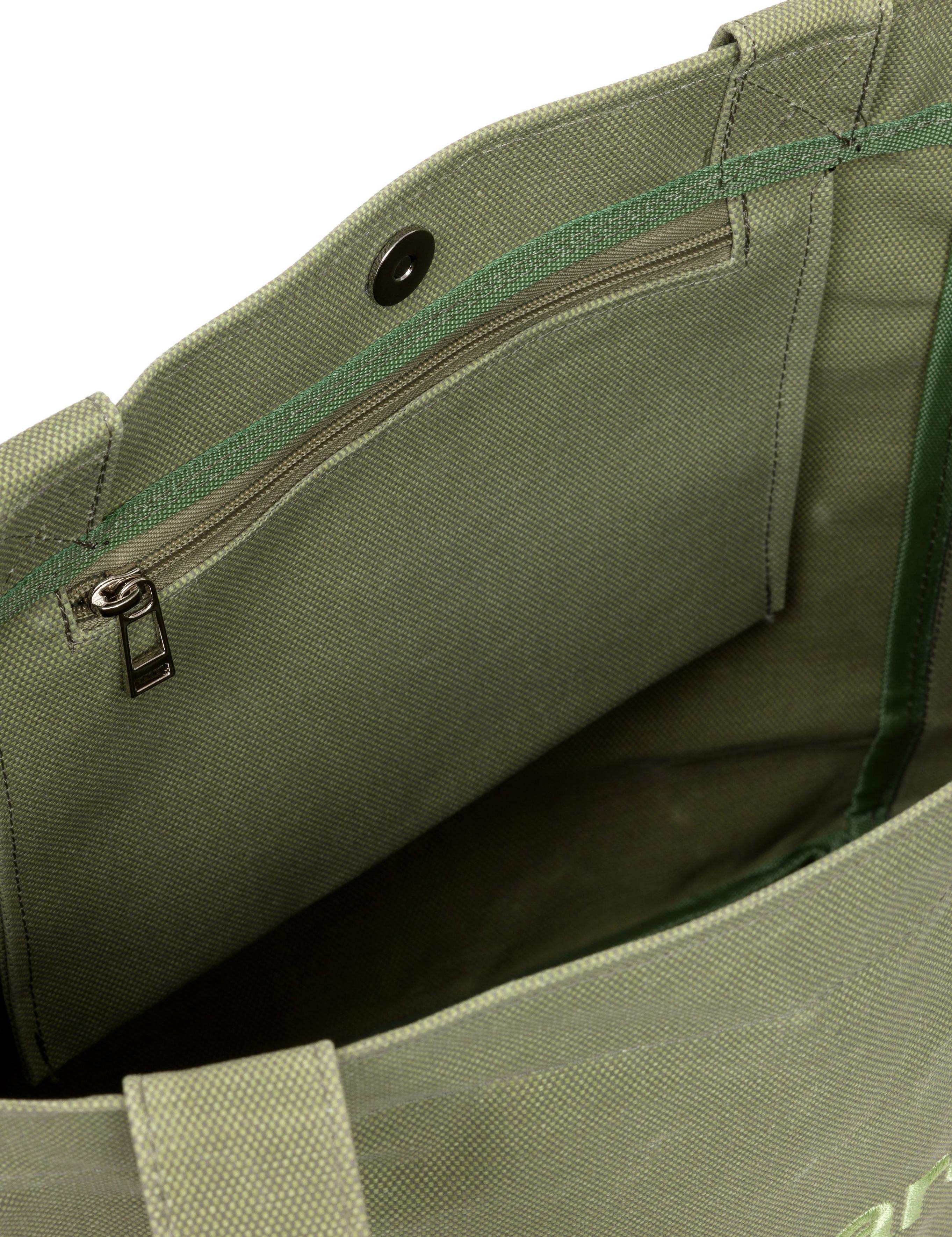 Yeşil Kanvas Kol Çantası