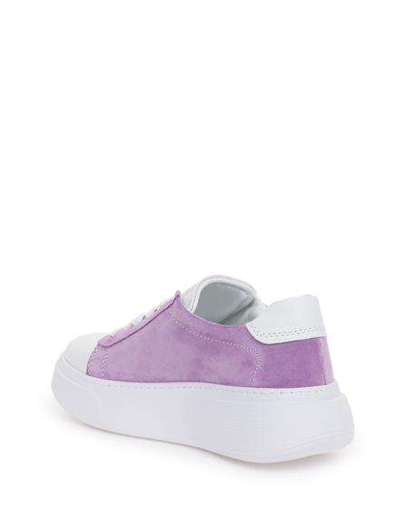 Lila Deri Sneaker - 50268265004