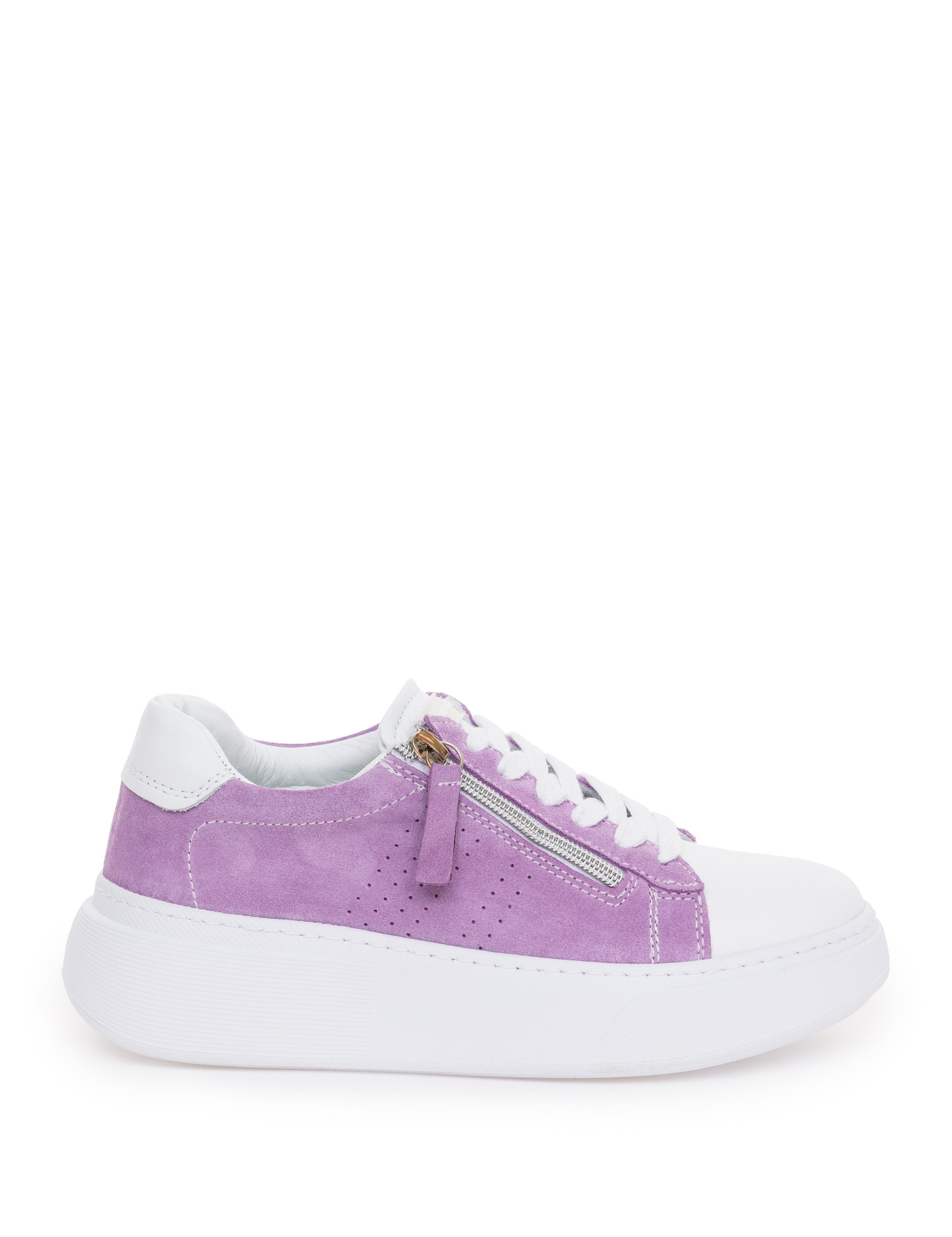 Lila Deri Sneaker