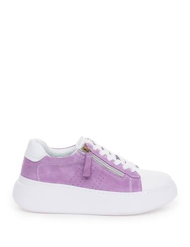 Lila Deri Sneaker