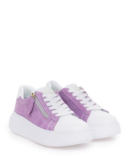 Lila Deri Sneaker - 50268265004