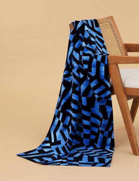 Mavi %100 Pamuk Plaj Havlusu - 50275403002