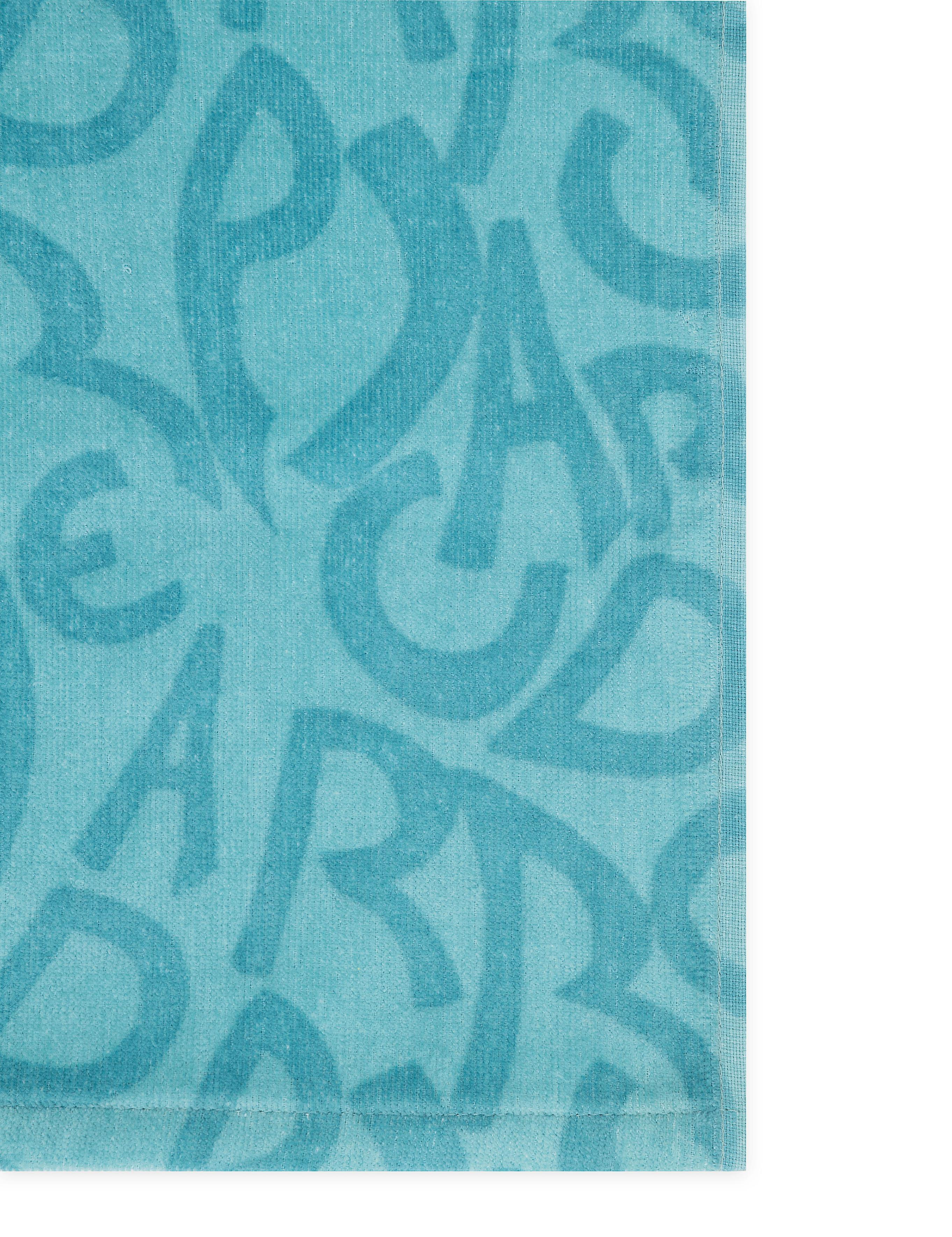 Mavi %100 Pamuk Plaj Havlusu