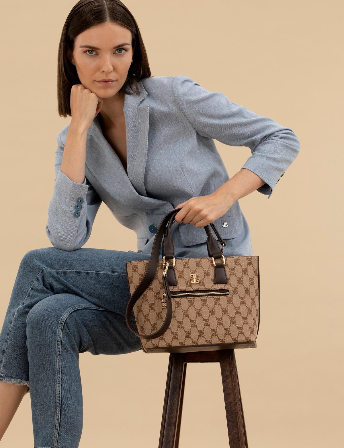 Kahverengi Çapraz Çanta