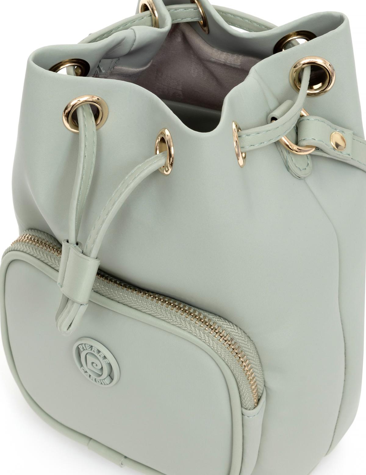 Yeşil Büzgülü Çanta - 50282190003