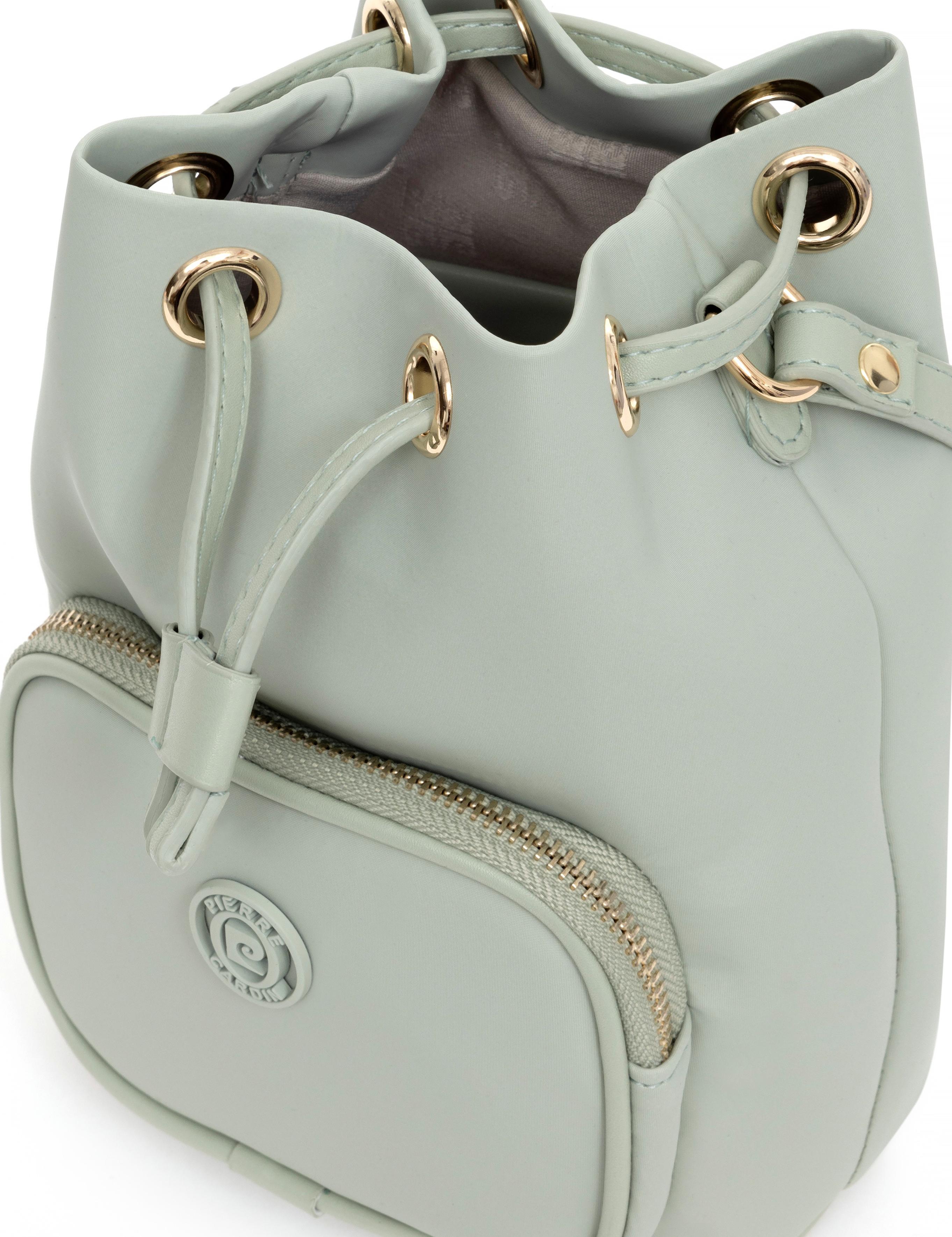 Yeşil Büzgülü Çanta