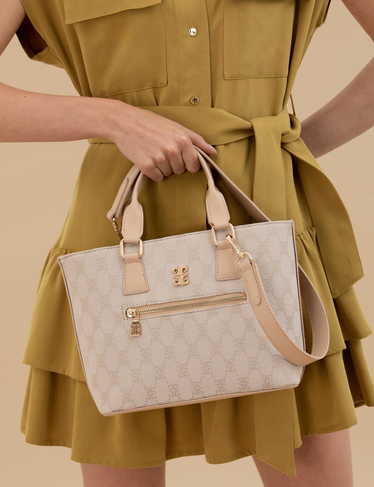 Bej Çapraz Çanta - 50282154004