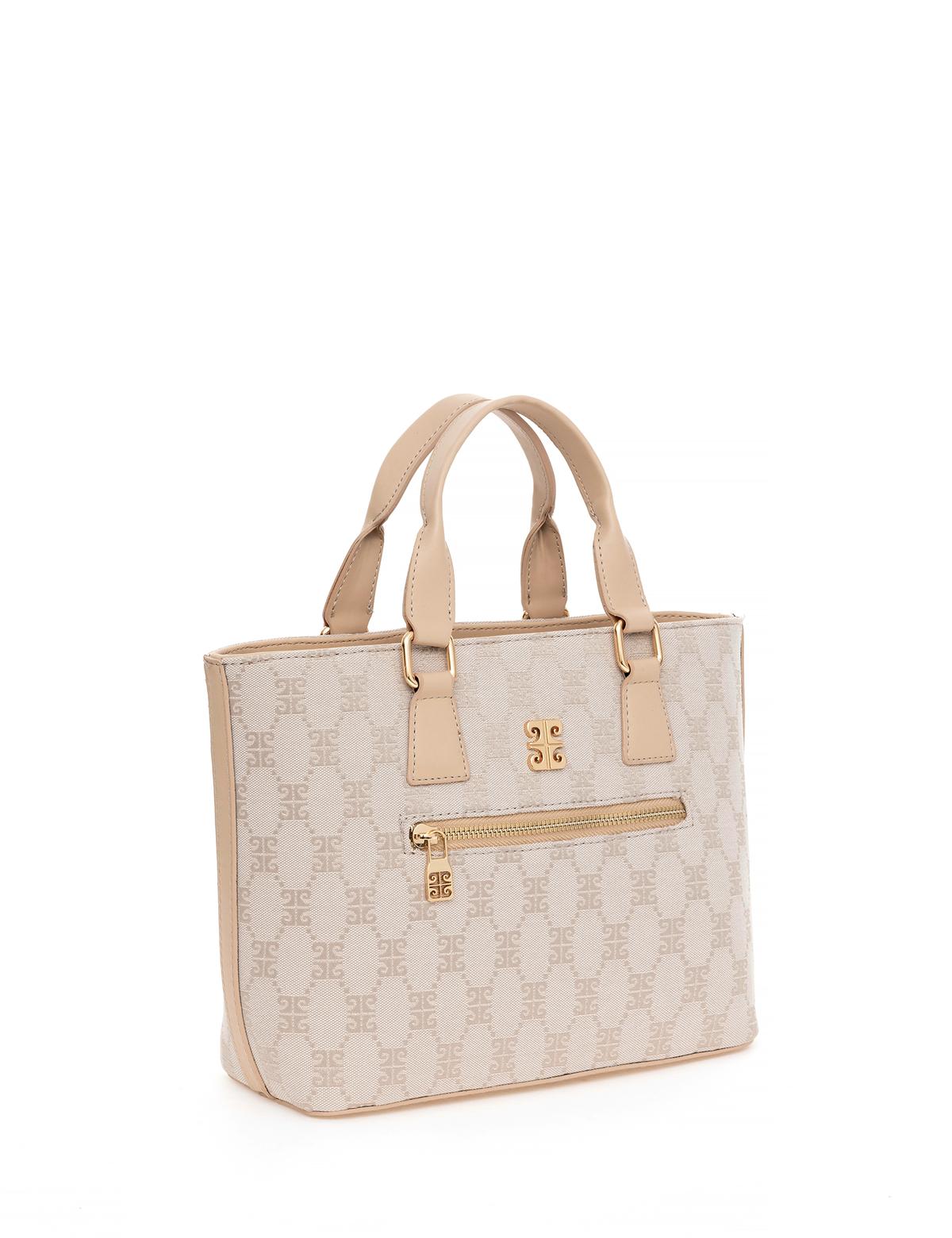 Bej Çapraz Çanta - 50282154004