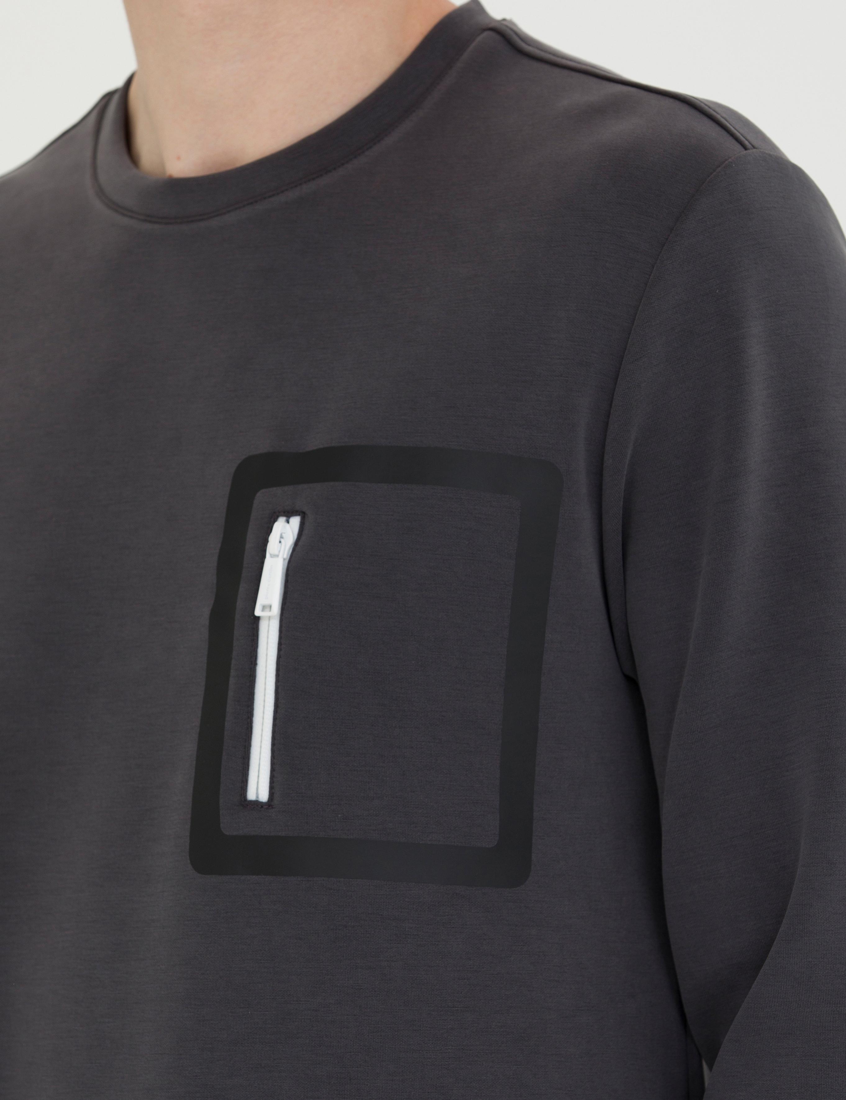 Antrasit Regular Fit Sweatshirt