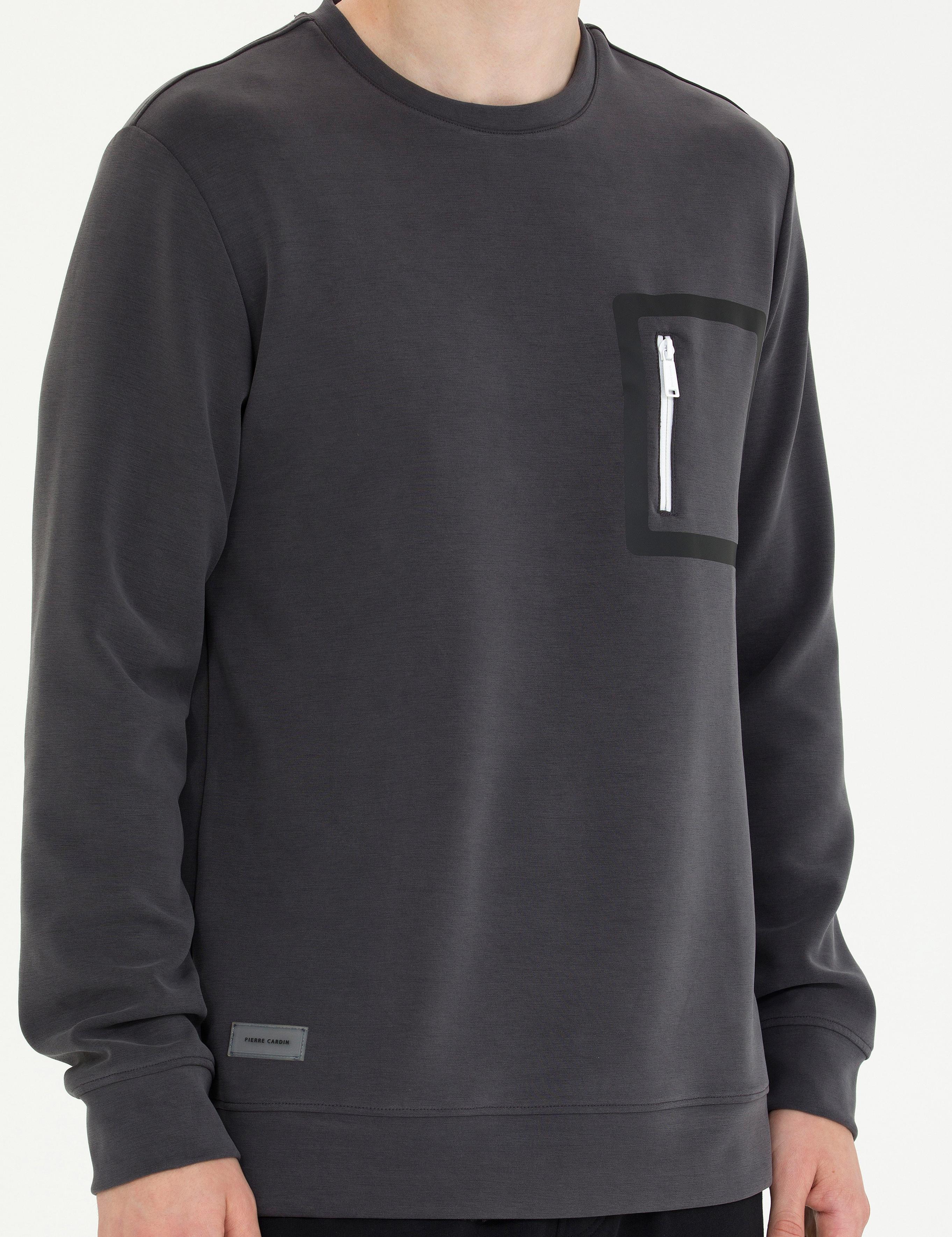 Antrasit Regular Fit Sweatshirt