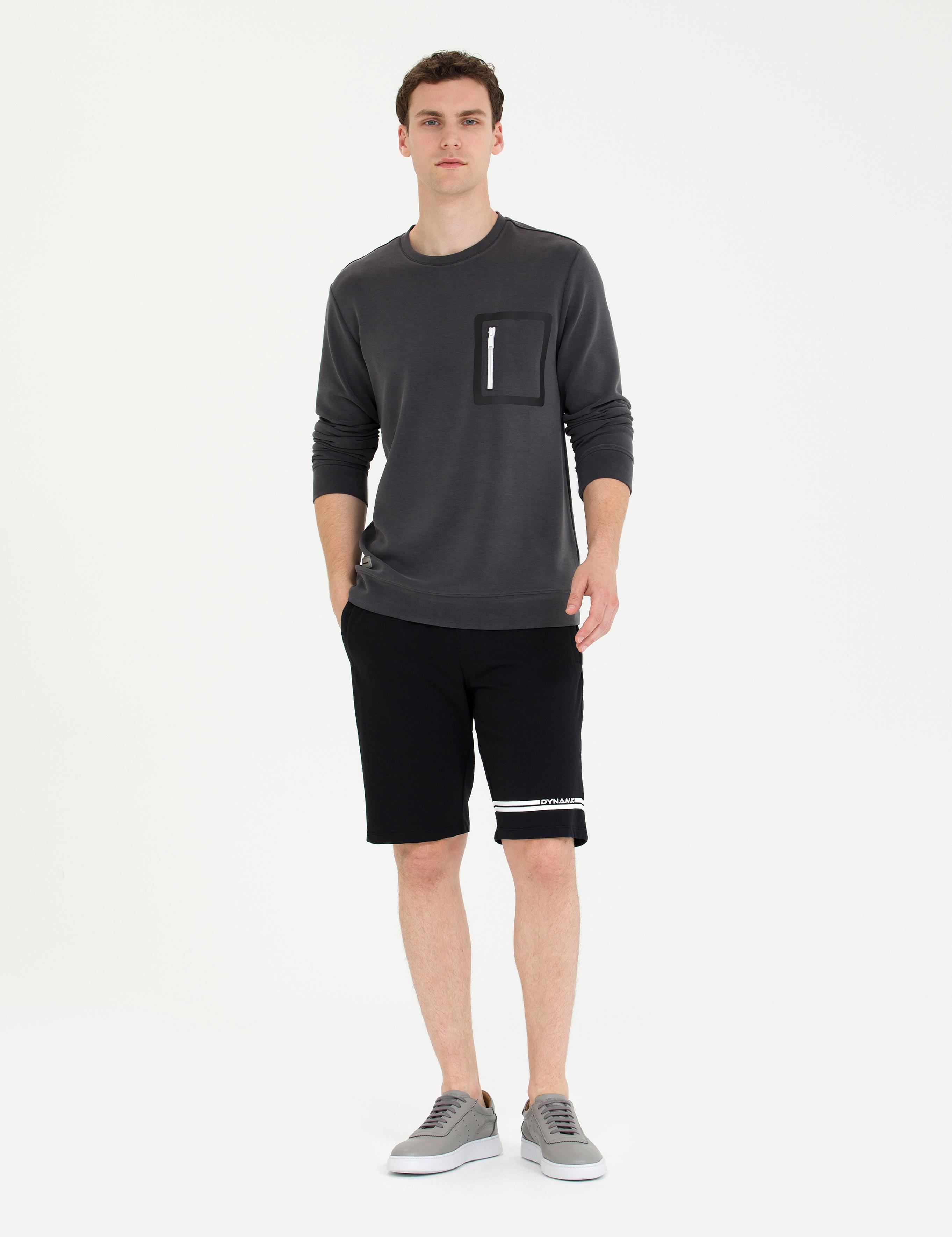 Antrasit Regular Fit Sweatshirt