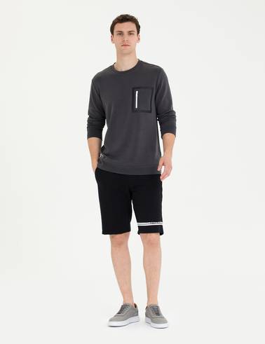 Antrasit Regular Fit Sweatshirt