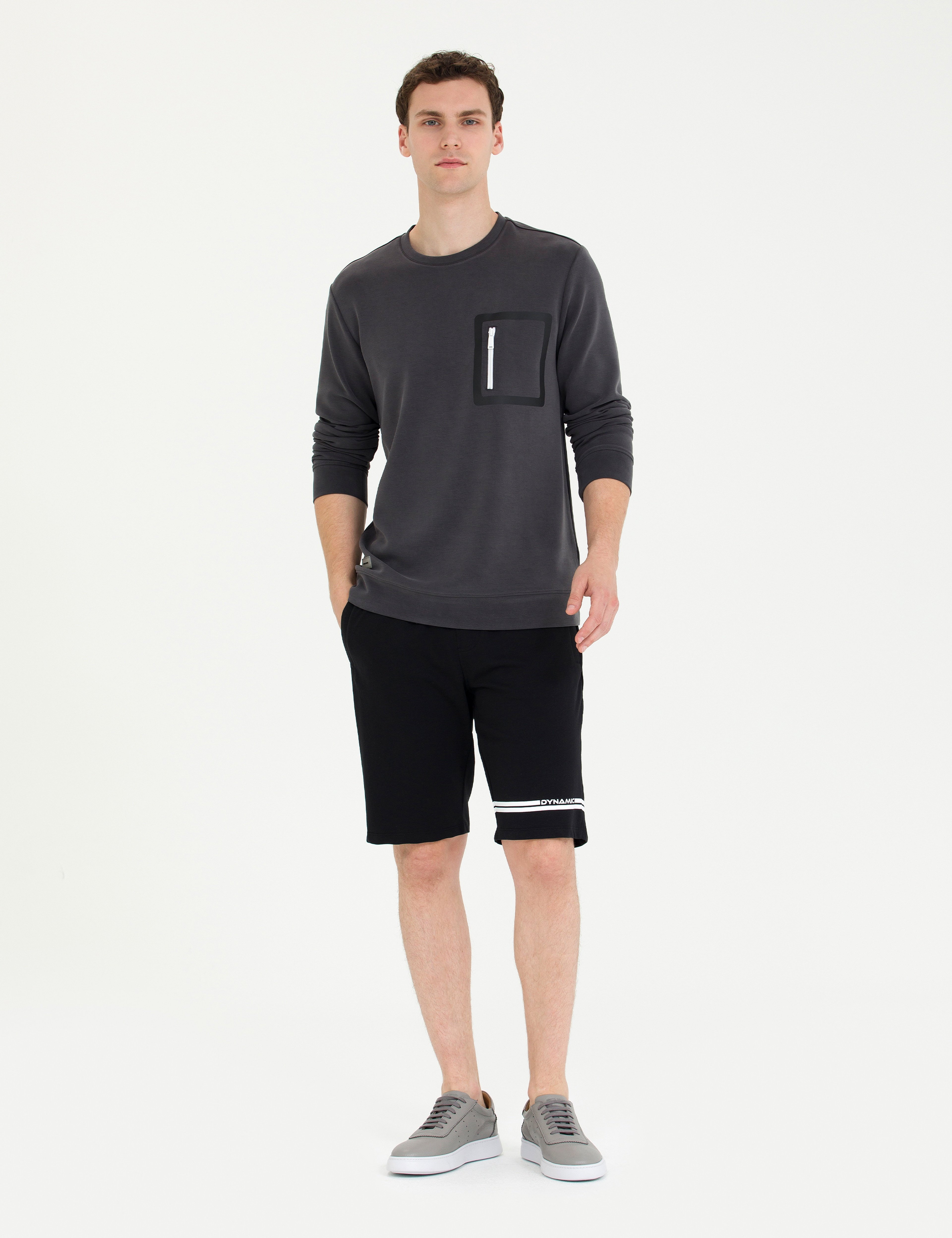 Antrasit Regular Fit Sweatshirt - Image 4