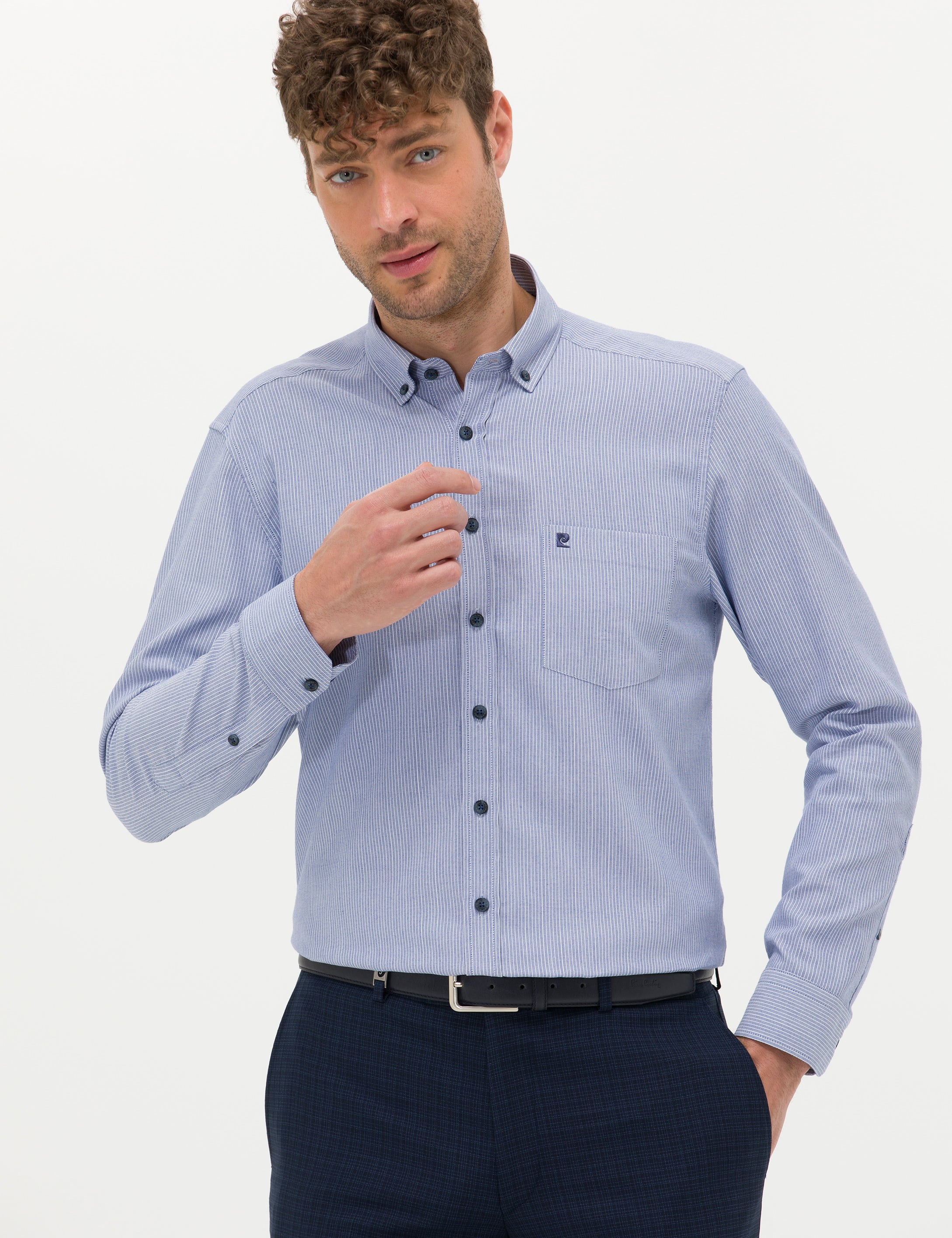 Saks Regular Fit Uzun Kollu Gömlek - Image 1