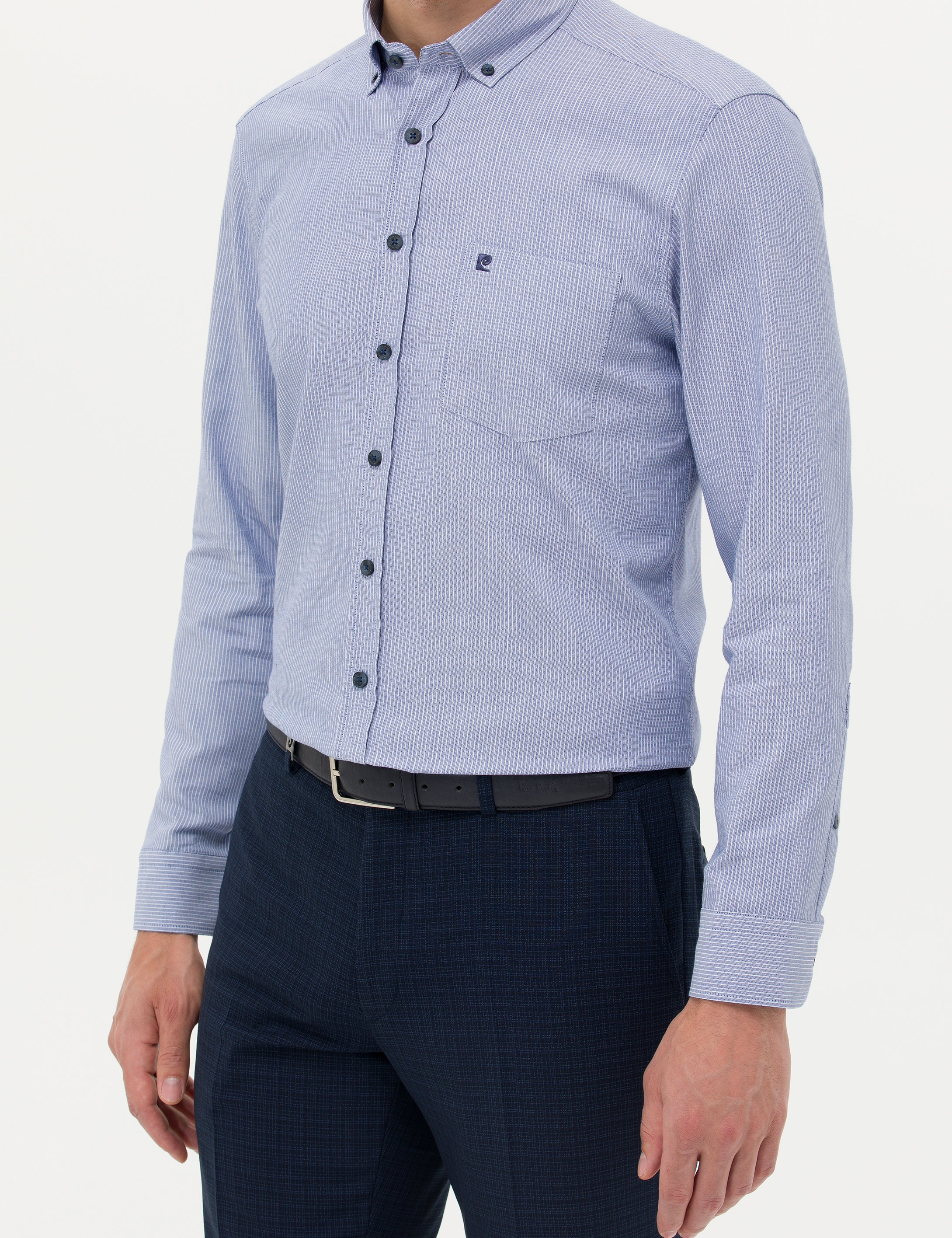 Saks Regular Fit Uzun Kollu Gömlek - Image 6