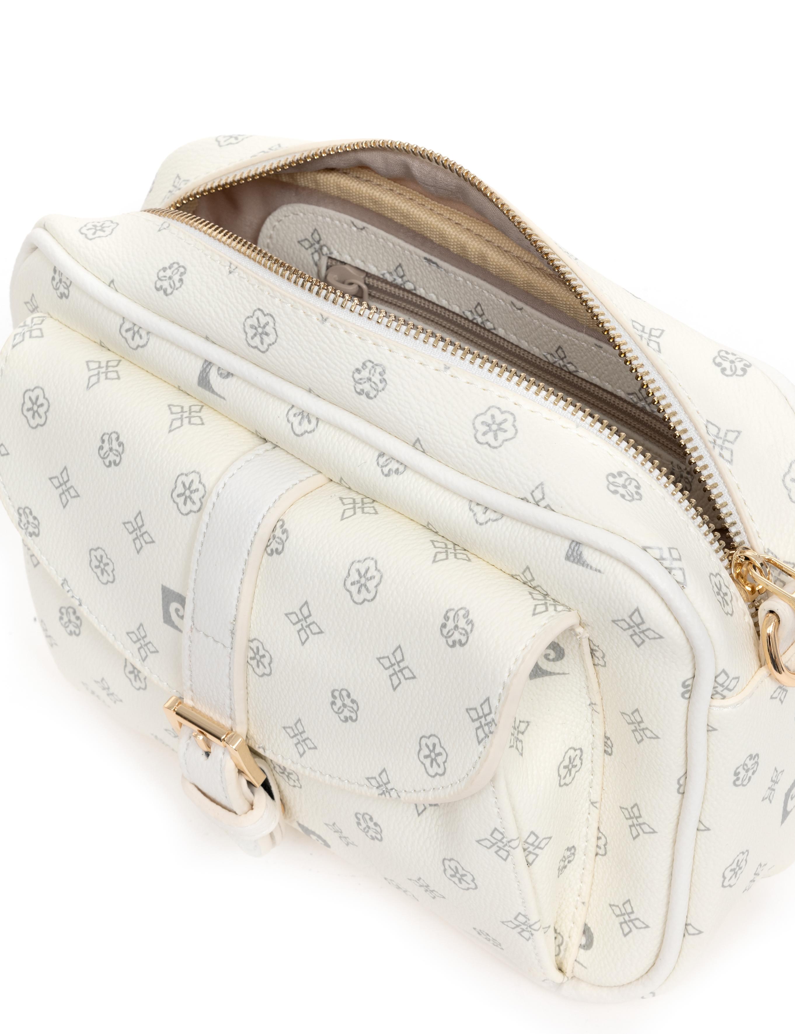 Beyaz Çapraz Çanta