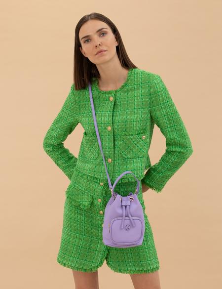 Mor Büzgülü Çanta - 50282190006