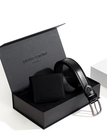 Siyah 2'li Kemer Cüzdan Set - 50285247001