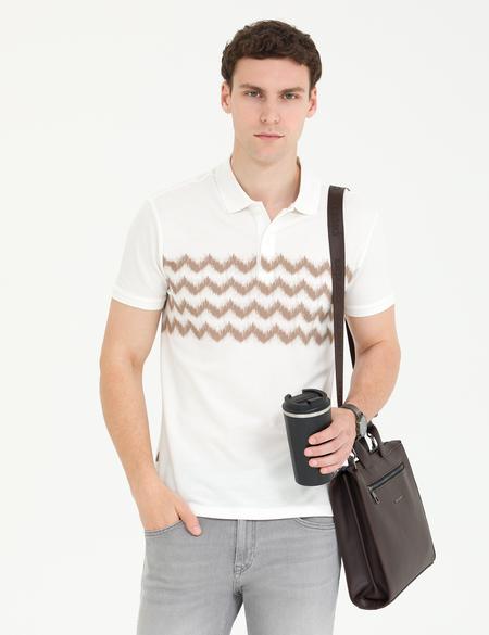 Vizon Slim Fit Tişört - 50276296001