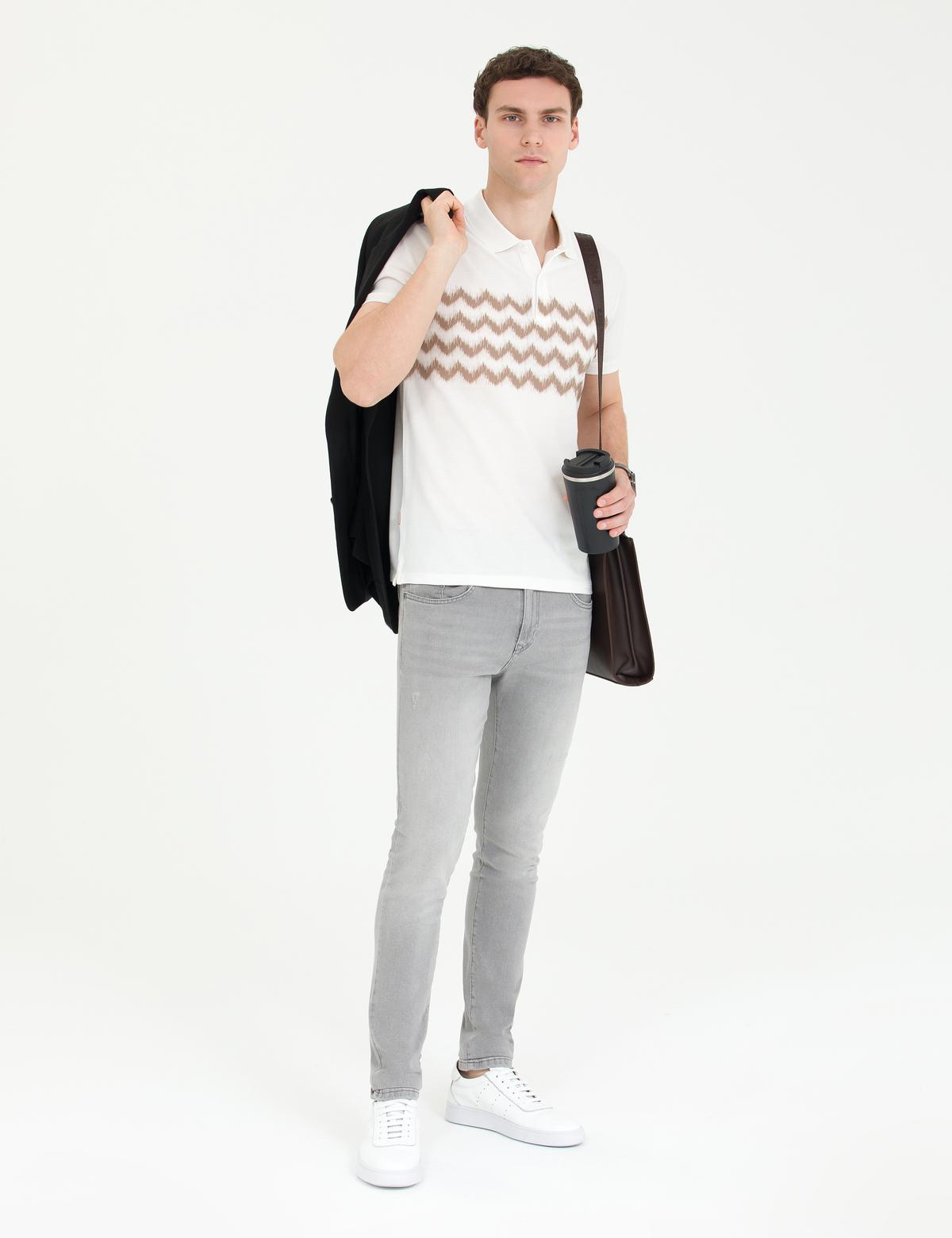 Vizon Slim Fit Tişört - 50276296001