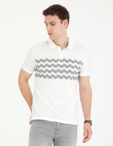 Koyu Gri Slim Fit Tişört - 50276296011