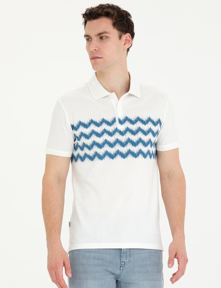 Saks Slim Fit Tişört - 50276296019