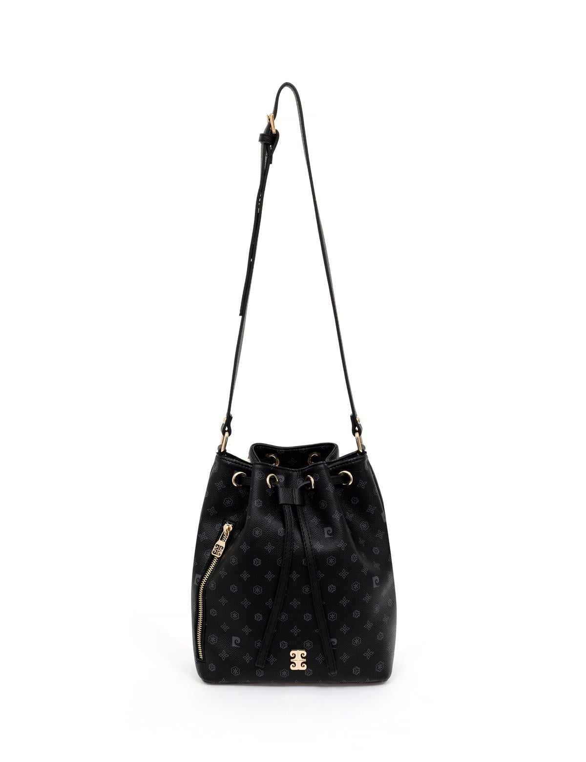 Siyah Büzgülü Çanta - 50297774002