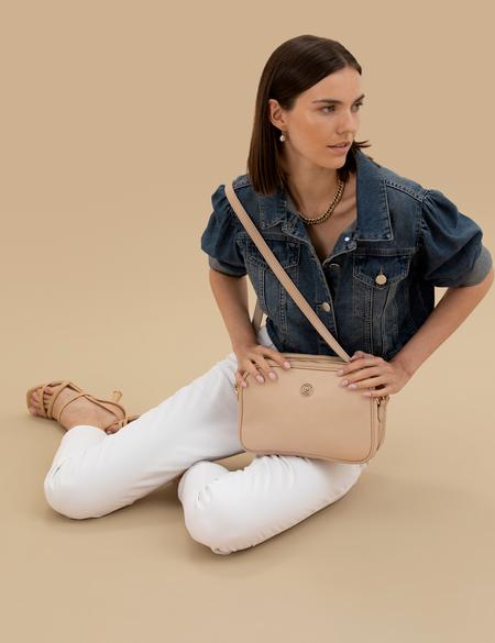 Bej Çapraz Çanta - 50277851008