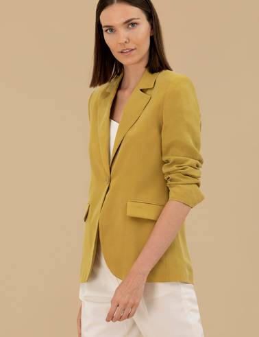 Yeşil Modal Regular Fit Ceket