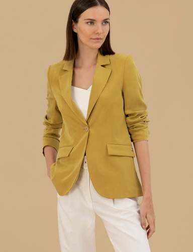 Yeşil Modal Regular Fit Ceket